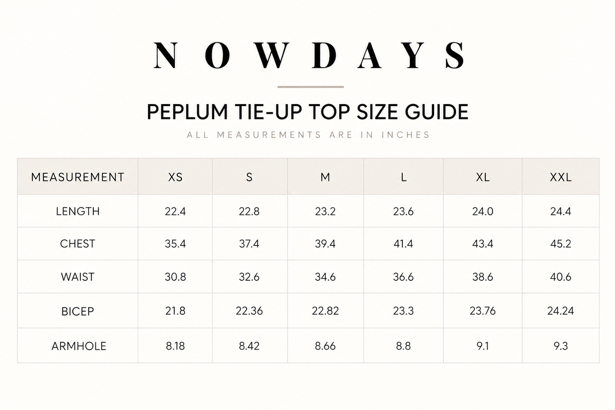 Size guide